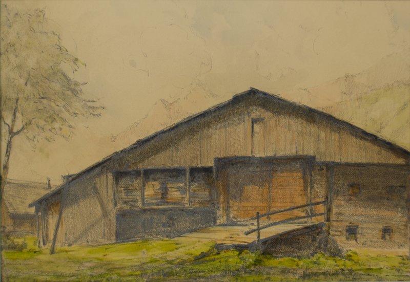 1953 ca. - Baita di montagna a Moso di Sesto